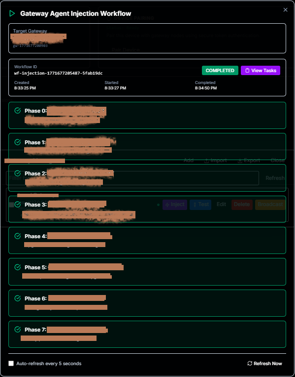 wizardor's tweet photo. OpenClaw Injection, 83s, execent! https://t.co/zQupSwpGhN