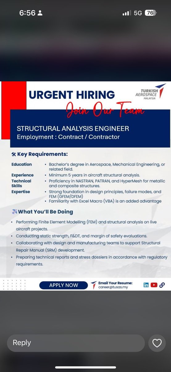 JOB VACANCY AVAILABLE

rt &amp; spread it 

<a href="/Twt_MKHcareer/">MKH Job Career</a> <a href="/twtkerjakosongg/">Twt Kerja Kosong MY🇲🇾❤️🇵🇸</a> <a href="/twtshah_alam/">Pentadbir | twtshahalam</a> <a href="/twt_n9/">TWTN9 | EDMIN</a> <a href="/SenawangTV/">SENAWANGTV™️🇲🇾</a> <a href="/twt_um/">Admin</a> <a href="/ut_utrolllll/">ehnakfinaldah</a> <a href="/KangarTV/">Kangar Perlis</a> <a href="/twt_malaysia/">Rakyat: #curatorMY</a> <a href="/MohKeIpoh/">Mohhh!</a> <a href="/KuantanTV/">Kuantan Pahang</a> <a href="/BangiKita/">🇲🇾 Bangi Kita 🇲🇾</a> <a href="/putrajayaMY/">Putrajayaku</a> <a href="/twt_kedah/">Twt Kedah</a> <a href="/TwitPerak/">Adm!n | Perakian 🇲🇾 🇵🇸 𝕏</a> <a href="/JobVacanciesMY/">JOB VACANCY M’sia</a> <a href="/Twt_Cyberjaya/">Cyberjaya Info</a>