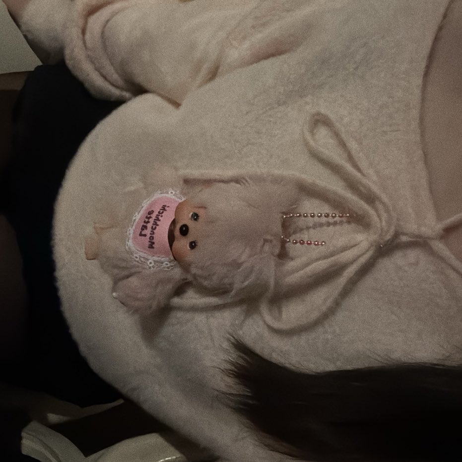 あいみょんみてーローソンの一番くじでゲットしたLatteちゃん