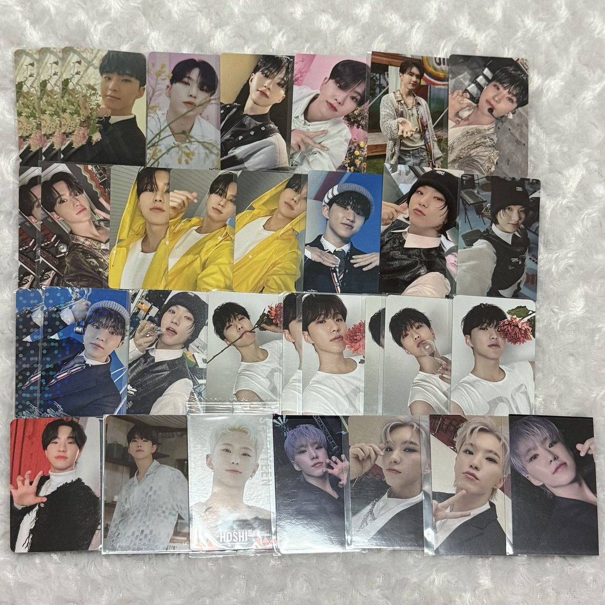 SEVENTEEN セブチ 過去トレカ 特典 チェキ ラキドロ 交換 TXT TOMORROW