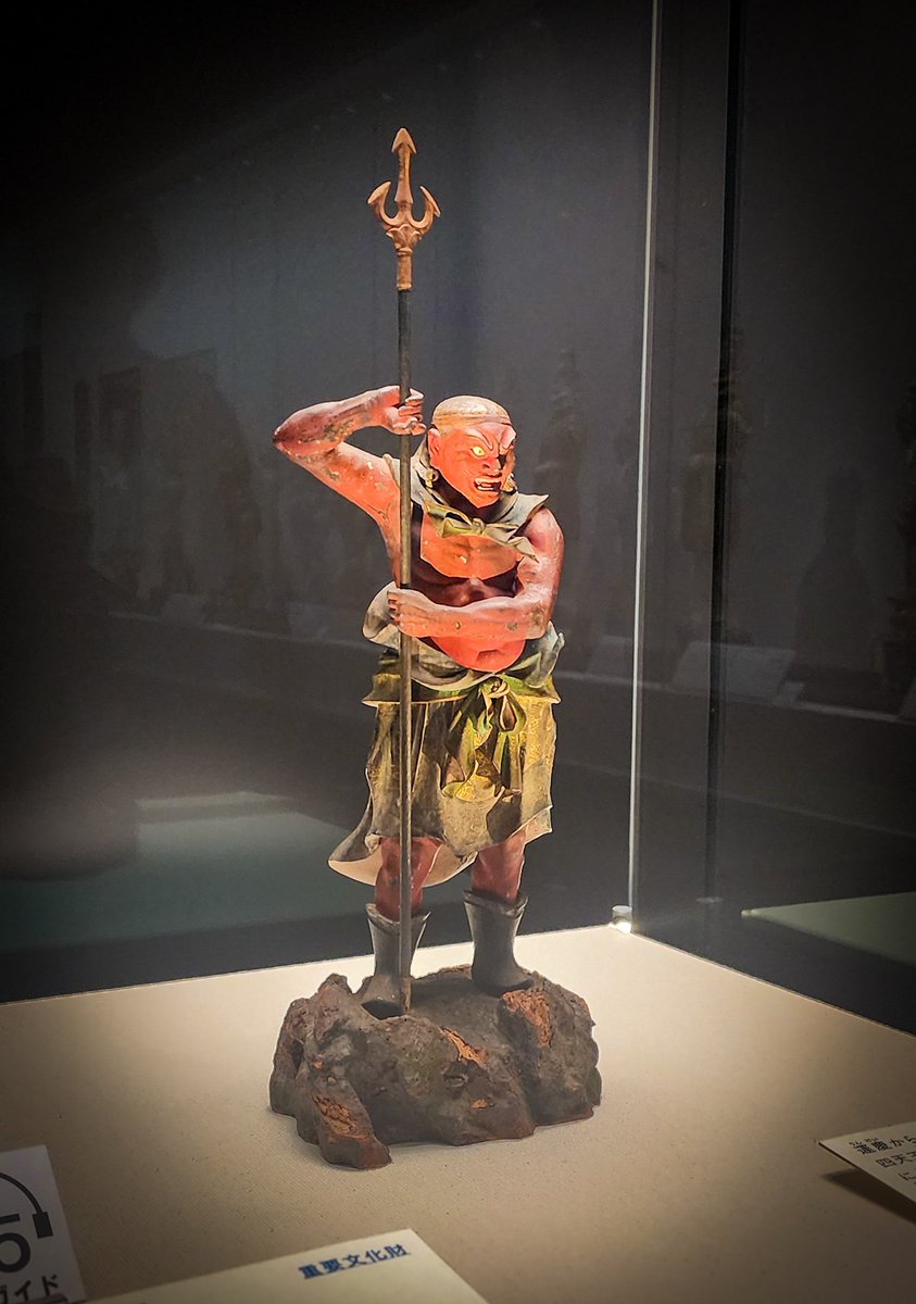 鎌倉時代の筋肉表現の極み／ 静嘉堂＠丸の内の「たたかう仏像」展で