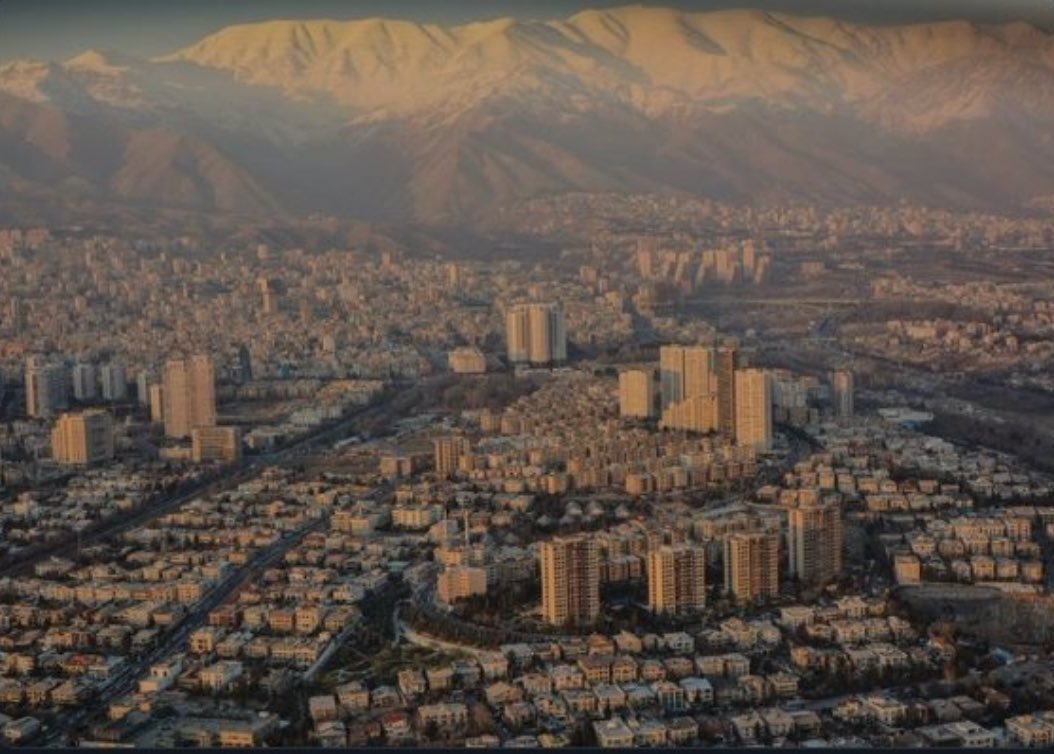 “This is a picture of Tehran. For you uneducated, untraveled, never-served, warhawks licking your chops at the thought of bombing it. It's not some low population desert. There are families, children, family pets. Regular working class people with dreams. You're sick to want war”