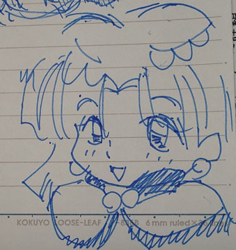 yama8124's tweet photo. ボールペン一発描き

ハッシュタグは
#グランディア
で良いのかな？ https://t.co/J1t1bexNjC