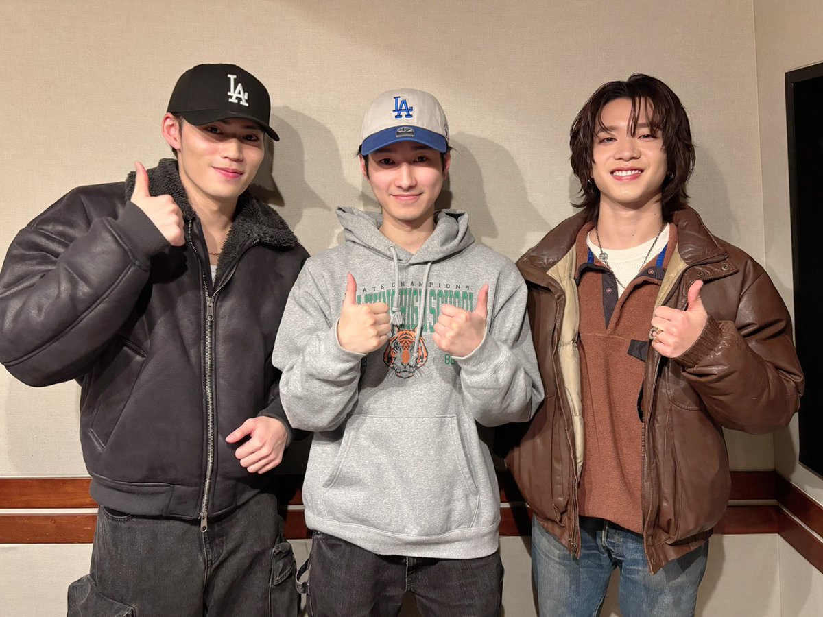 TOKYO FM 「No BUDDiiS」
お聴きいただきありがとうございました！🙌

#YUMA #TAKUYA #SHOOT  がお届けしました✨
お鍋の具と、お風呂の設定温度のバディワンについてお話しました！🛀

📻タイムフリー配信はこちらから！
👉radiko.jp/share/?sid=FMT…
📱メンバーシップ限定のDカットも！
👉