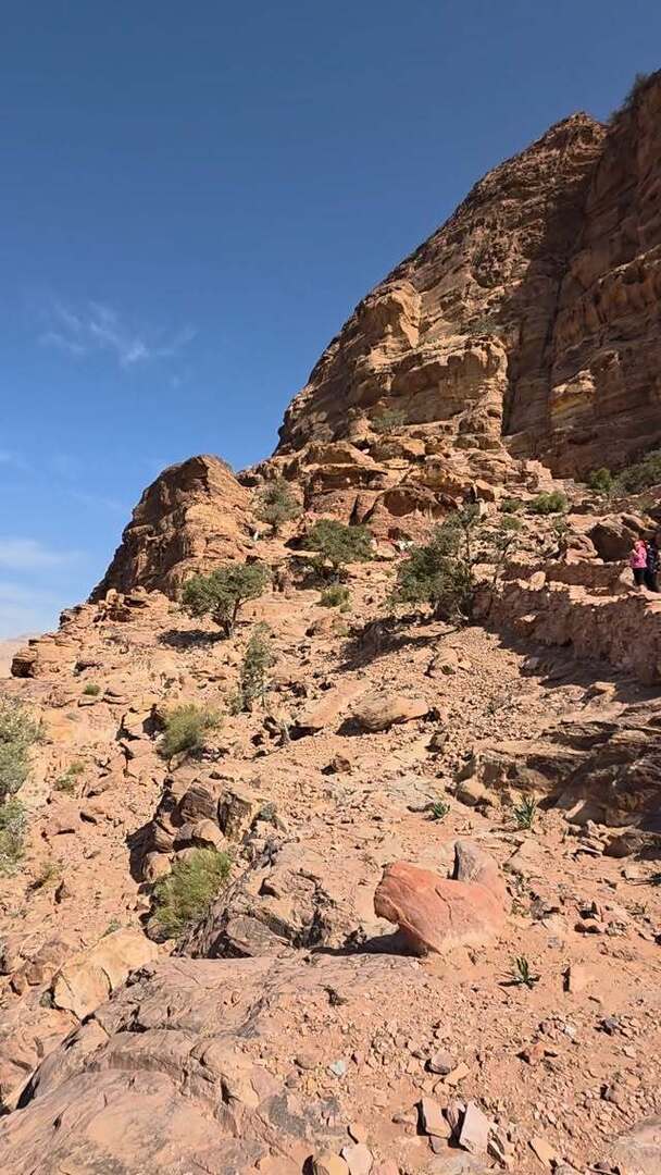 wanderonomy's tweet photo. After you hike to Ad Deir you can keeping climbing to see some amazing views. https://t.co/xFwAH42Es8 https://t.co/CE9SBwdgzb