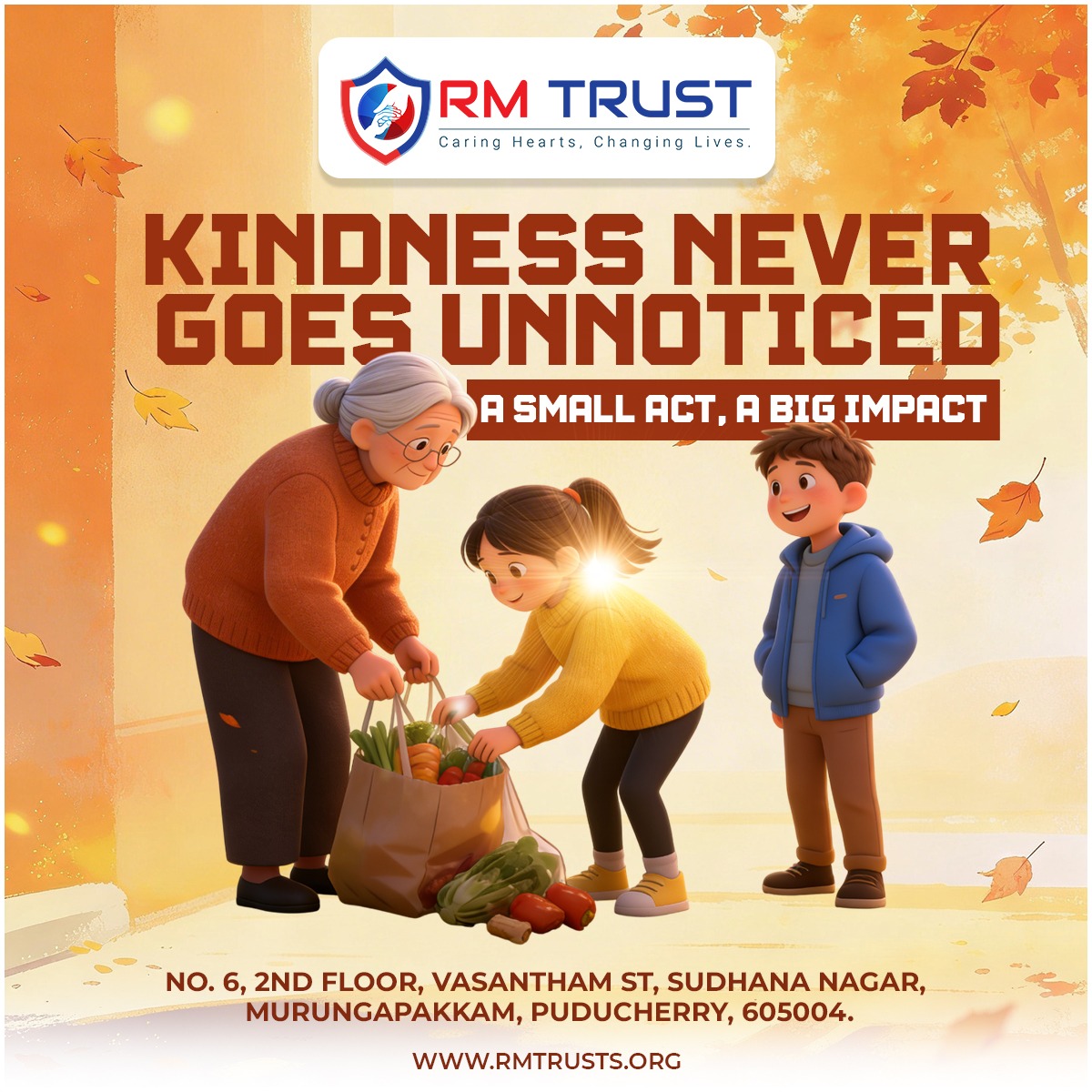 RMTrust_Org's tweet photo. RM Trust Puducherry | Caring Hearts, Changing Lives – Join Our Community Acts of Kindness 

#RMTrust #KindnessMatters #PuducherryCharity #CaringHearts #ChangingLives #SmallActBigImpact #CommunitySupport #PondicherryNGO #SpreadKindness #Murungapakkam #MakeADifference https://t.co/zIM7P3KHOz
