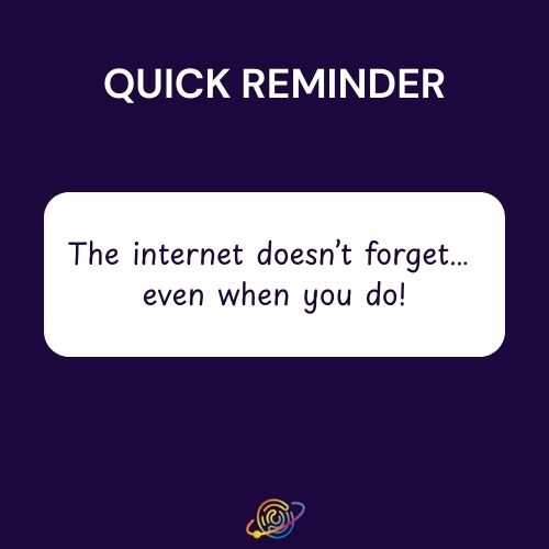 Cyberbeaco90760's tweet image. Before you post, ask yourself: would I be okay seeing this again in five years?  
Post smart. Your future self is watching.

#digitalawareness #quickreminder #cyberbeacon