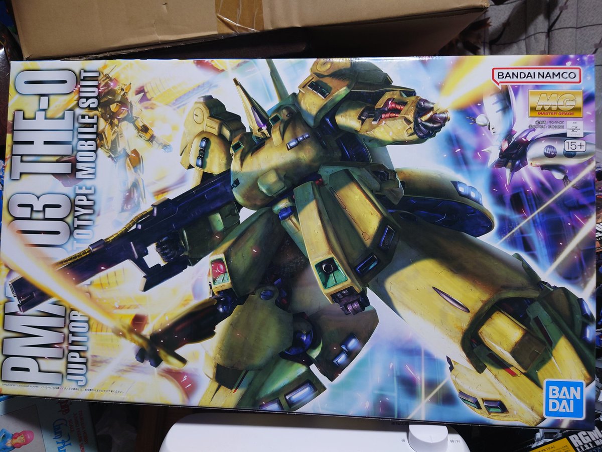 購入物】 MG ジ・O やっと入手出来た 発売当時買い渋ってたら転売プレ