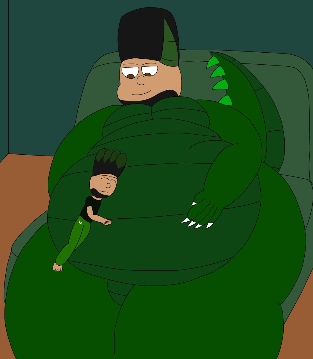 I Love if I sleep in Zaivion big fat belly