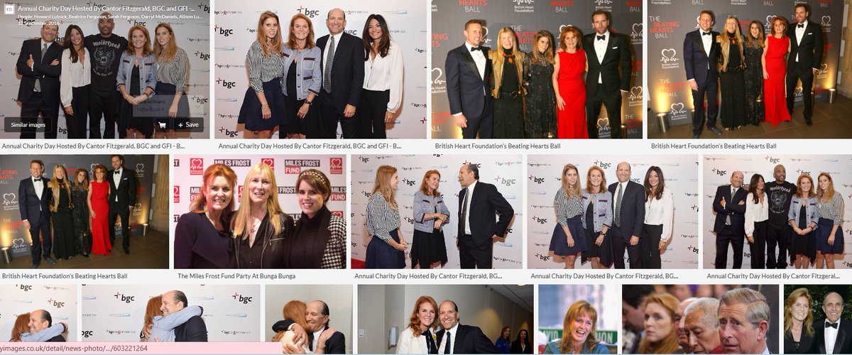 Investigating #SarahFerguson and #HowardLutnick connection this morning. #EpsteinFiles

Guess who else had a Cantor office in the towers and was running late on 9/11, miraculously escaping death? Sarah Ferguson. Direct connections to both Howard Lutnick and Jeffrey Epstein.