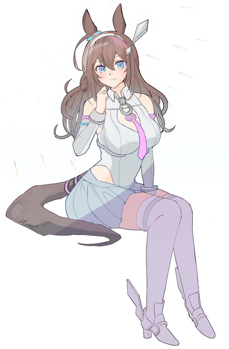 hinokey0126's tweet image. #umamusume #ミホノブルボン