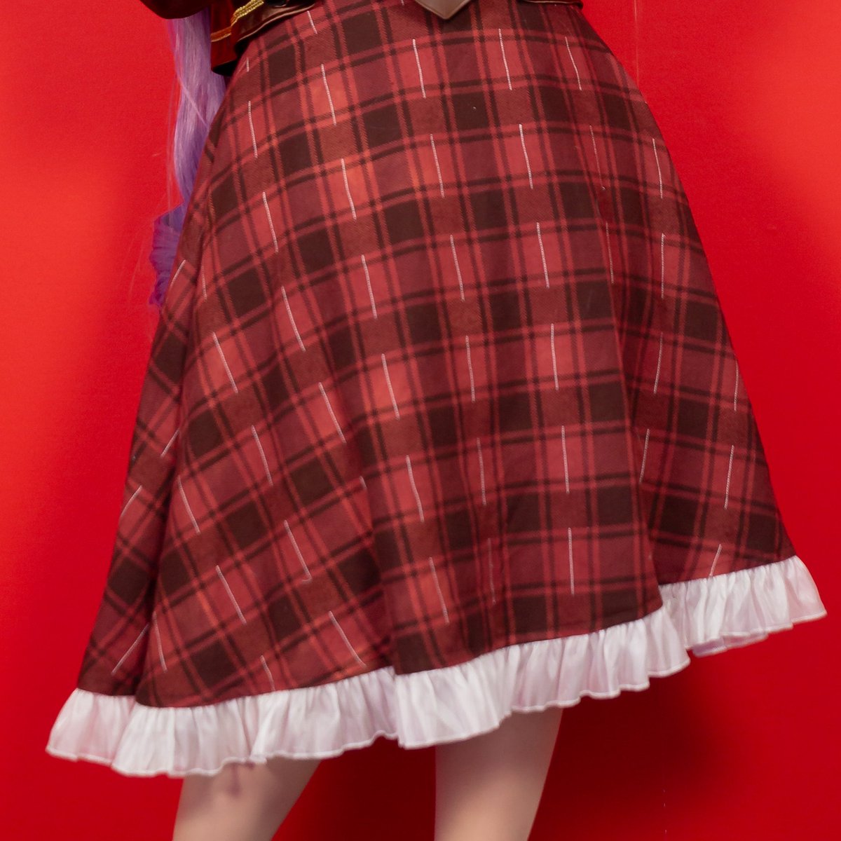 ←こちらを買いまして、3回染めまして、イラストの様なラインを縫い