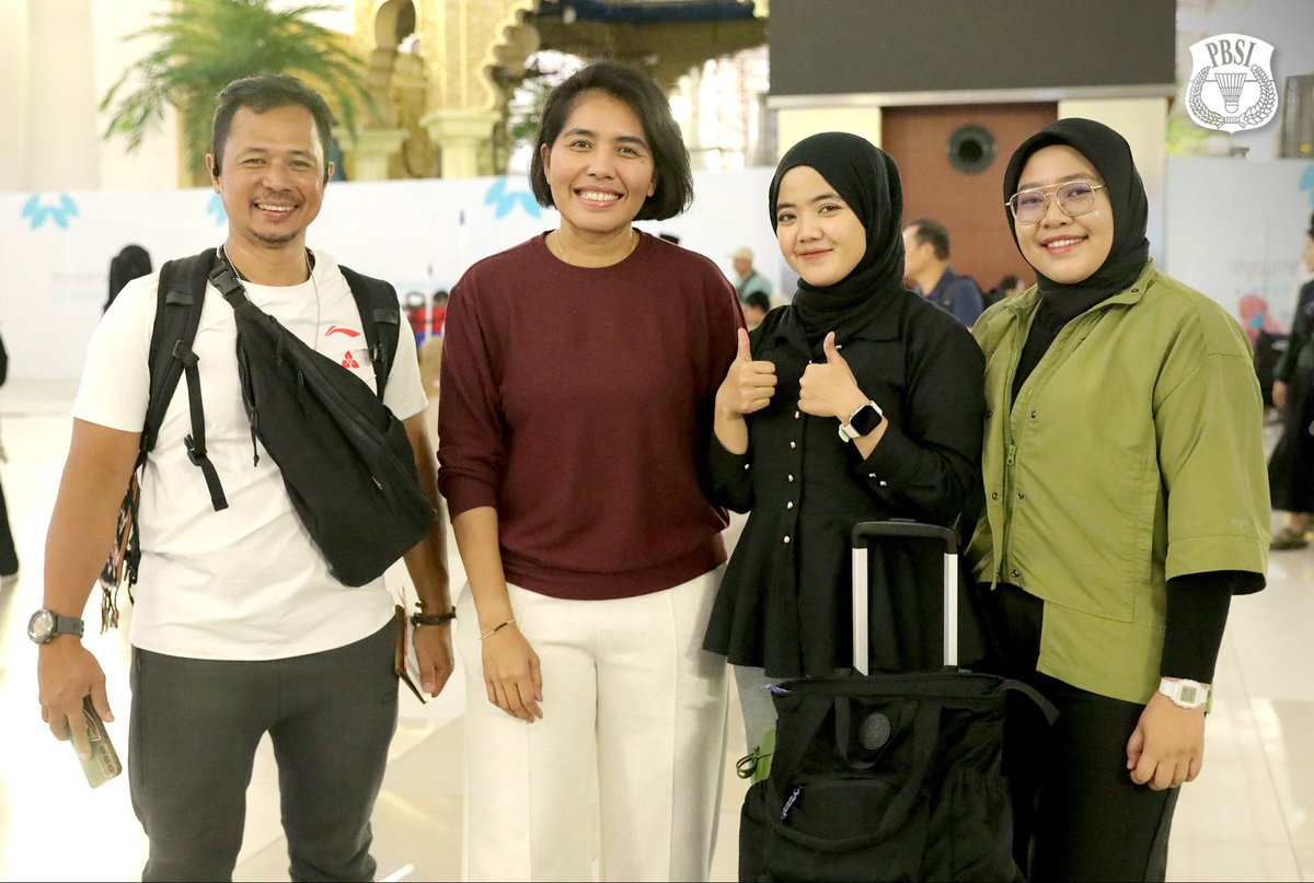 INABadminton's tweet image. Tim Indonesia bergerak ke German Open 2026 ✈️

Ajang BWF Super 300 ini akan menjadi pembuka rangkaian tur Eropa part 1.

Pertandingan akan berlangsung di Westenergie Sporthalle, 24 Februari - 01 Maret 2026.

Safe flight and good luck!

#Badmintonlndonesia #GermanOpen2026