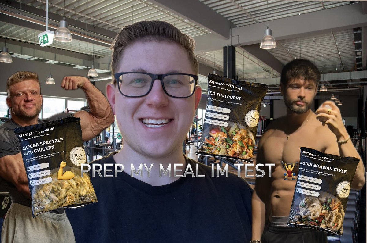 ytkaso_bln's tweet photo. Ein neues Video ist jetzt online: Ich probiere Prep My Meal🍴🥘 | Fitness Hype Food im Test🏋️♂️| Lohnt es sich? Das finde ich heute heraus.
https://t.co/SdvoYJyP59 via @YouTube
#prepmymeal #fitness #gym #proteinfood #training #youtube #inscope #urskalecinski #produkttest https://t.co/Oy1LLg11a9