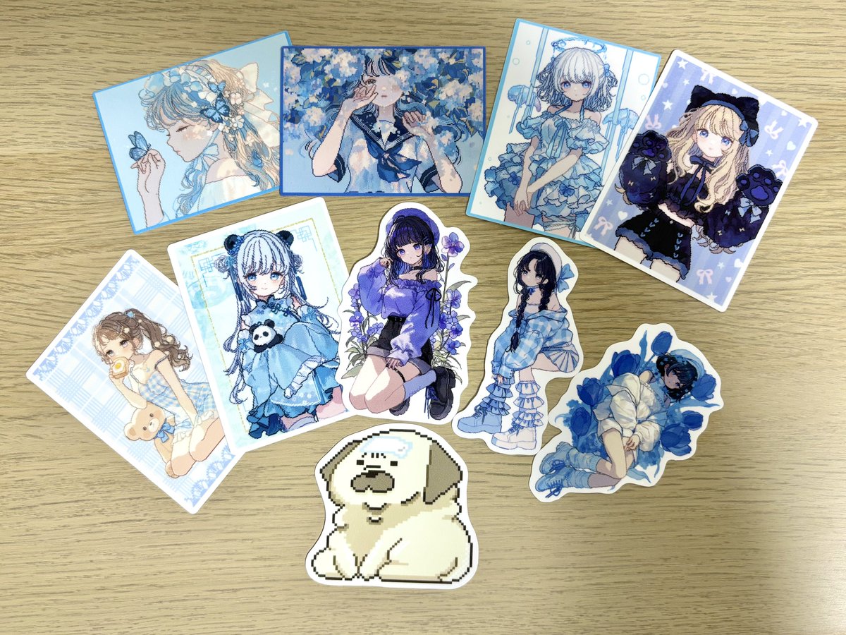 D賞の缶マグネット E賞のステッカー の紹介です！ マグネットは今まで