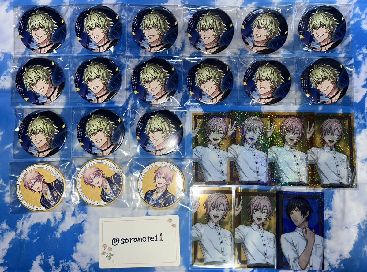 交換】うたプリ 缶バッジ クリカ I'm into you!-Sweet&Bitter-Ver. HE