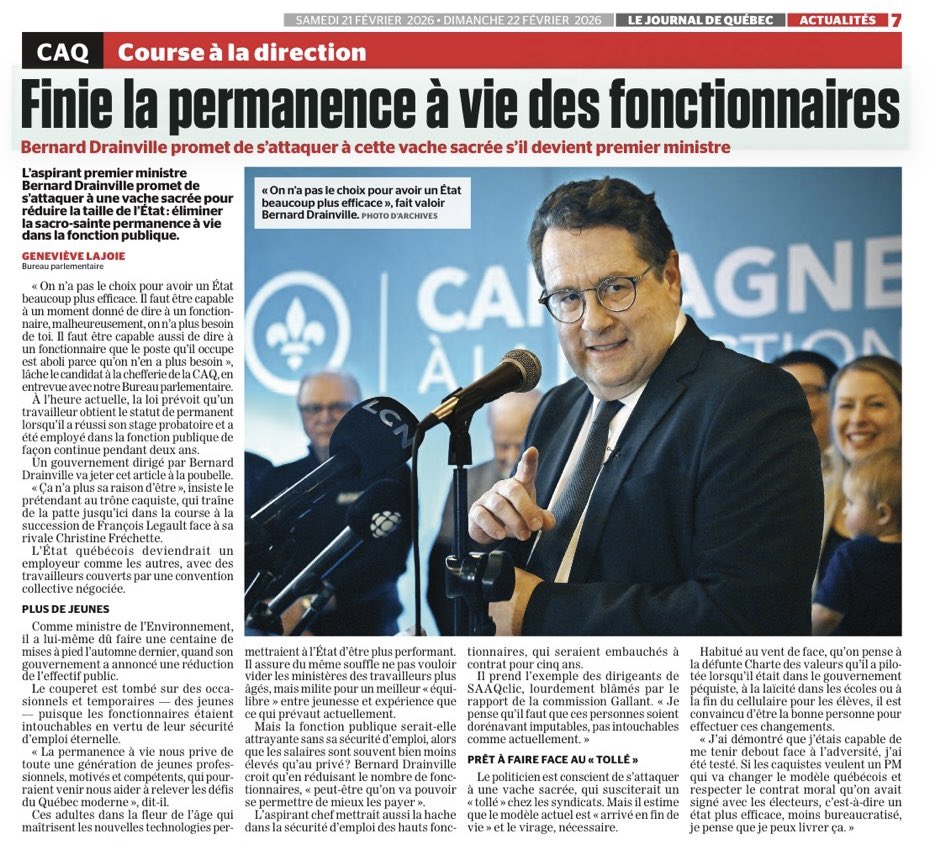 Bernard Drainville tweet media
