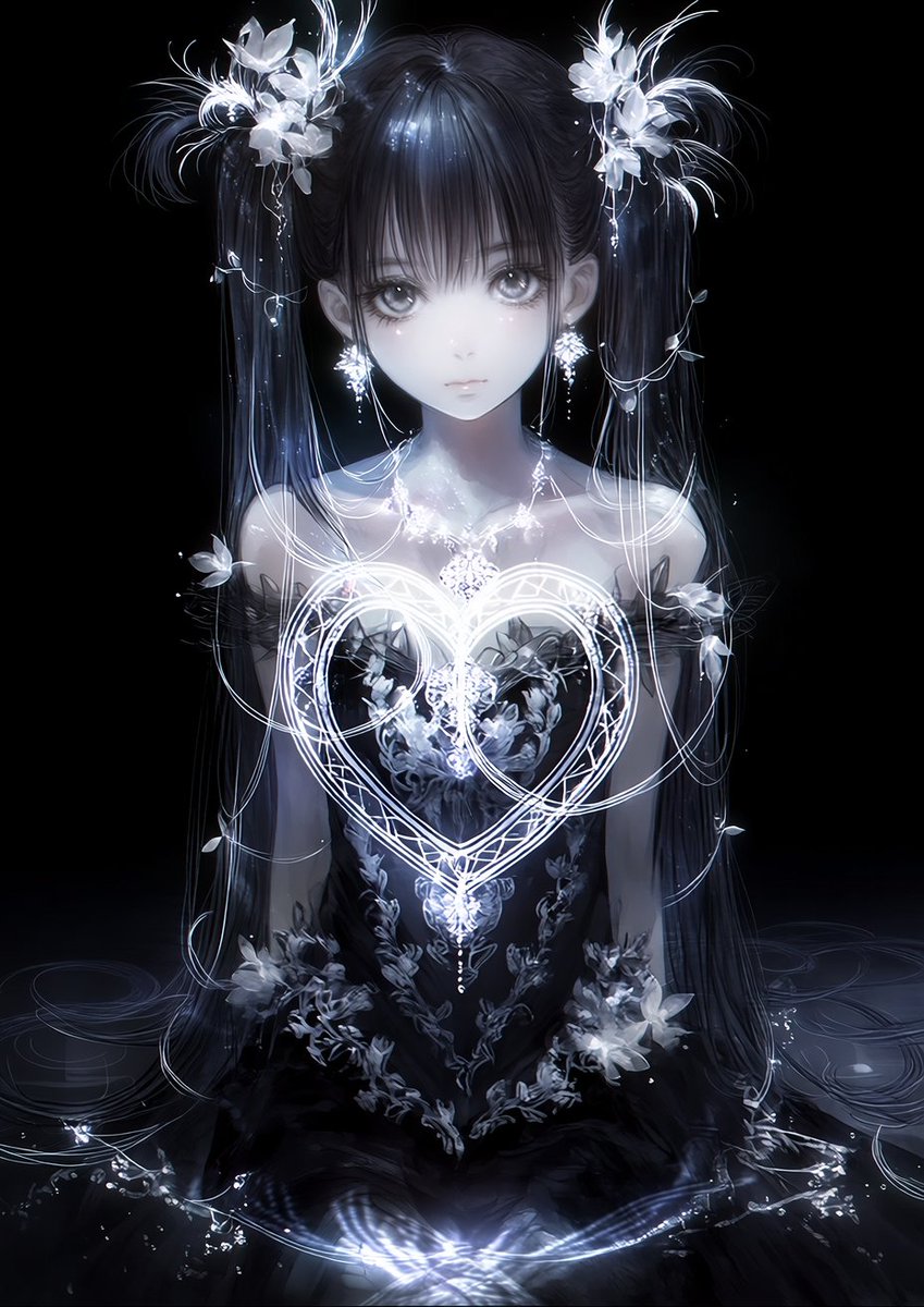 これを見た人は無言で黒が入っている画像を貼れ #AIイラスト つながせ