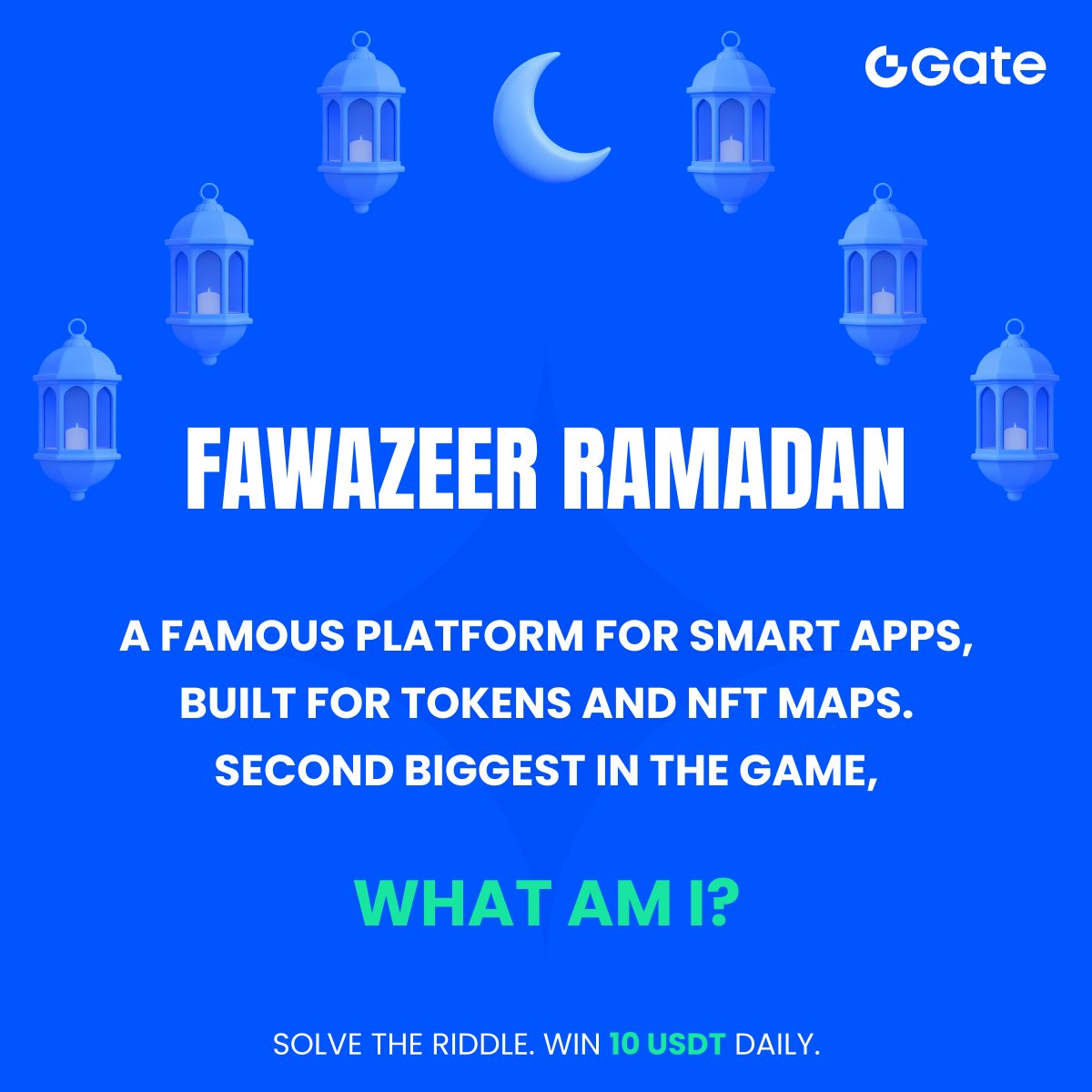 Think you can solve today’s riddle? 🤔 #FawazeerRamadan Day 3

New riddle every day. 10 USDT for the correct answer.

To participate:
🔹 Follow us
🔹 Like this post &amp; repost it
🔹 Comment your answer below and tag 3 friends

You have 24 hours to enter. Tip: Comment more than once