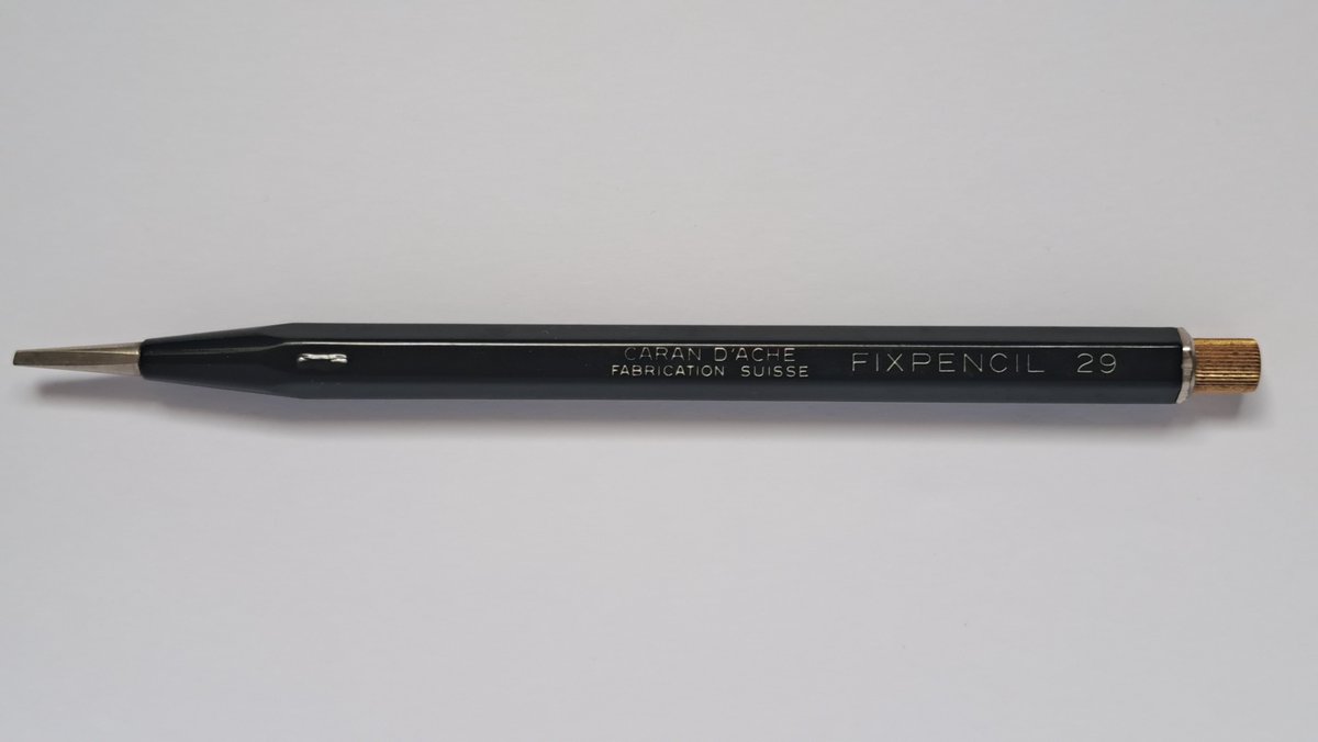 rainpen205's tweet photo. Caran D'Ache Fixpencil 29
 #stationery #文房具 #芯ホルダー https://t.co/0x1HXLd0oL