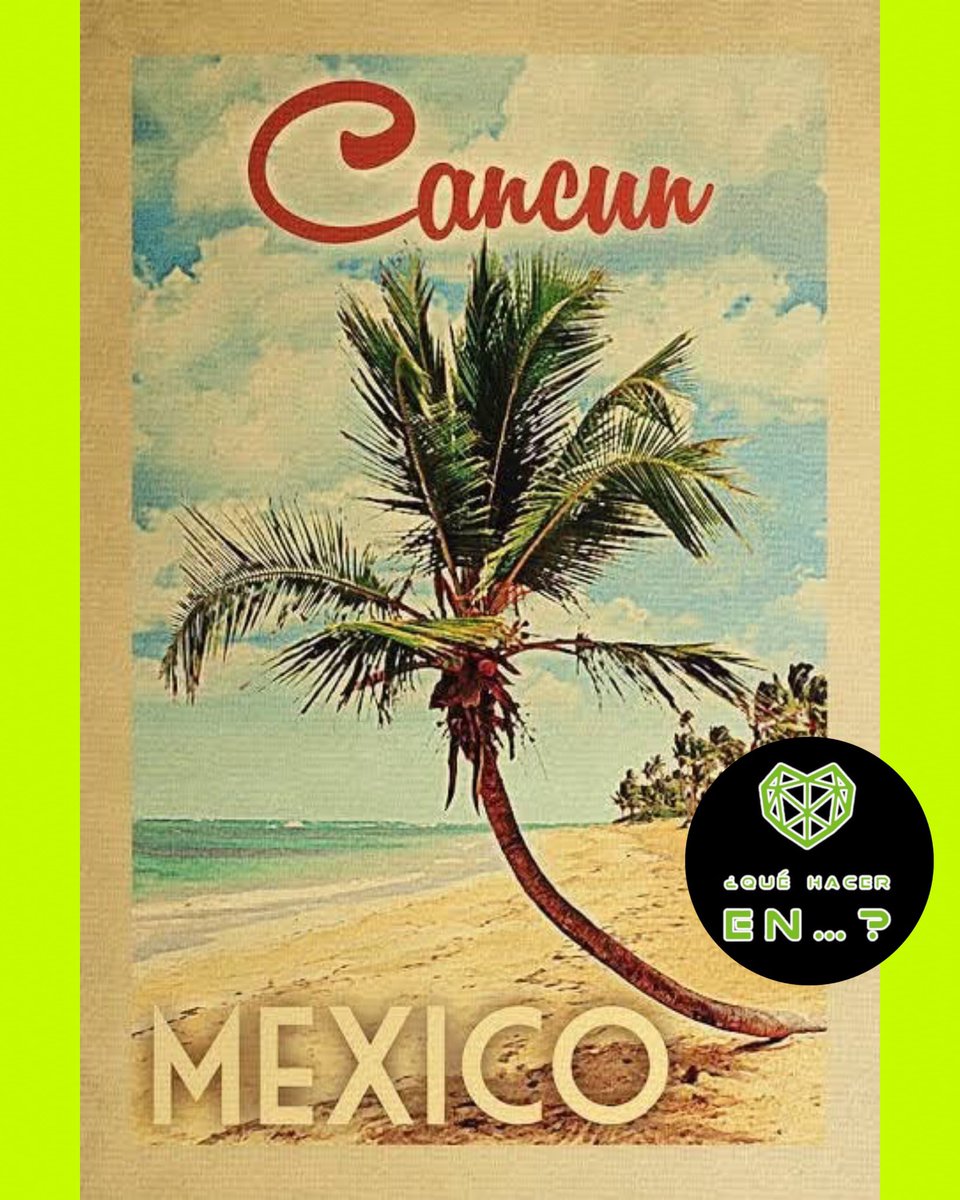 Anuncio vintage de #Cancún. ✨

📰 #EsNoticia #LoMásLeido