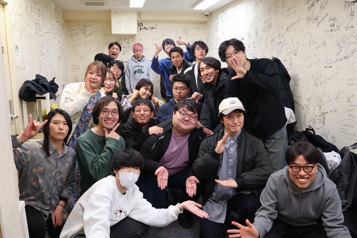 ベテラン×ルーキー社会人芸人 交流ライブ「シンコキン」 tweet media