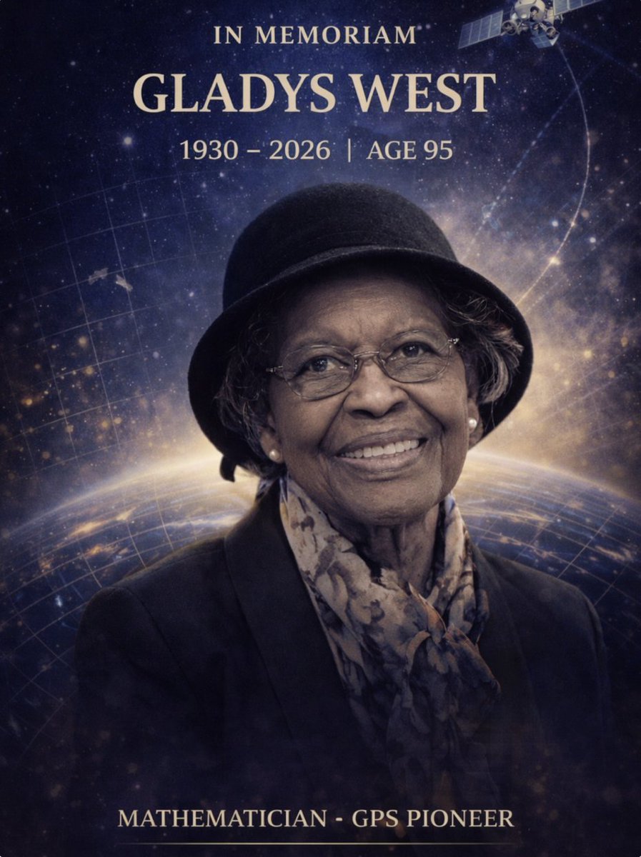 djdabblin's tweet photo. Dr. Gladys West helped change the world *Send Her to the Sun*

Her mathematical work was essential to the development of GPS, the technology millions of us rely on every single day.

A quiet giant in science and innovation, that should be known around the globe. https://t.co/31qW4Wg5eV