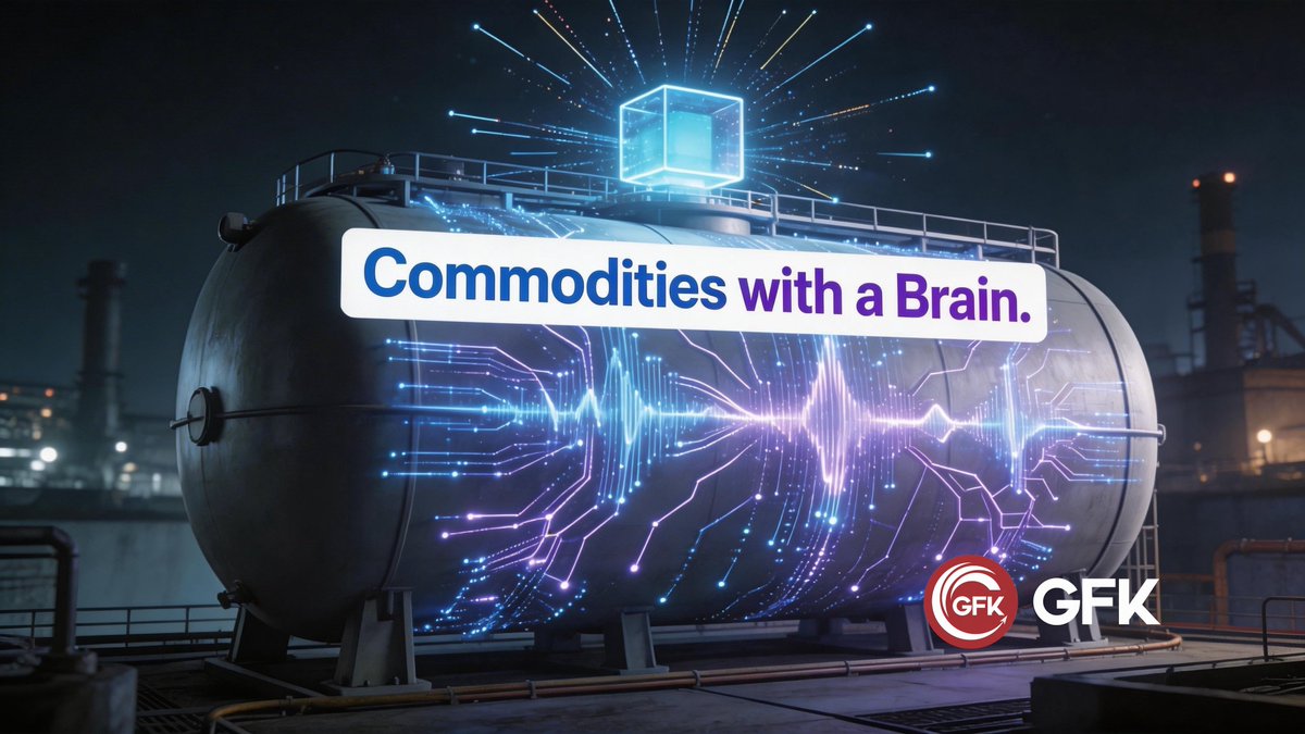 GFK_xyz's tweet photo. Program your $LPG assets to automatically sell at peak demand or hedge against volatility via $GTG contracts.
GFK makes commodities "smart," giving raw resources a digital brain. 🧠💡
#SmartCommodities #AlgorithmicTrading #GFK #EnergyTech #RWA2026 https://t.co/lSh3L3jlf2