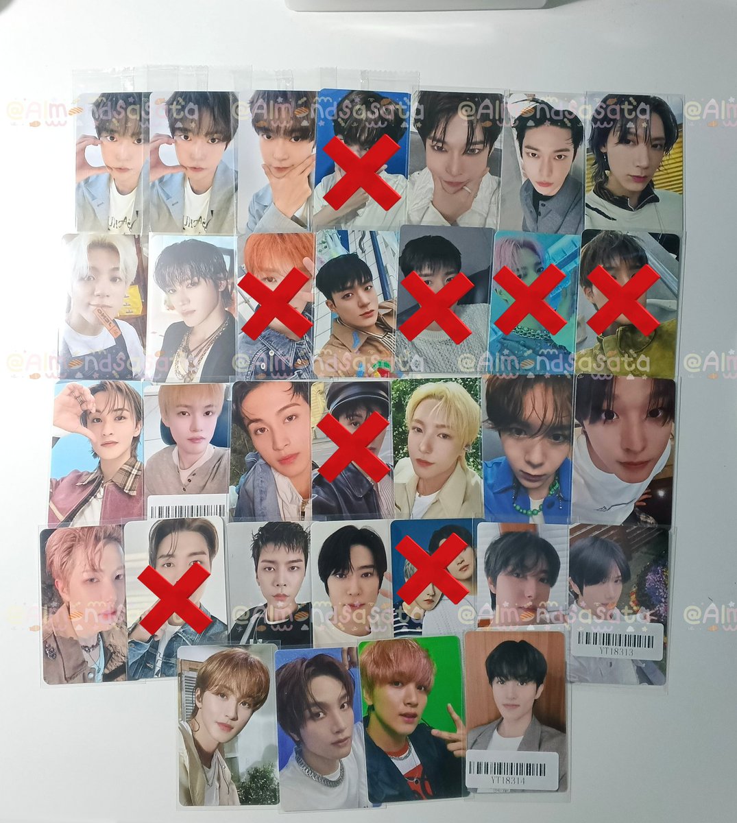 ｡⋆୨୧พร้องส่ง୨୧⋆｡

🖇️การ์ด เจโน่ แจฮยอน อินจุน จีซอง เฉินเล่อ มาร์ค แฮชาน เตนล์ แทยง โดยอง ริคุ เรียว จอห์นนี่

✿— ใบละ 30 ฿

📮ค่าส่ง 30 ซื้อ 2 ใบ ส่งฟรีค่า✨
💌ขอดูเพิ่มเติมได้ค่ะ
#ตลาดนัดnct #ตลาดนัดnctdream #ตลาดนัดnct127