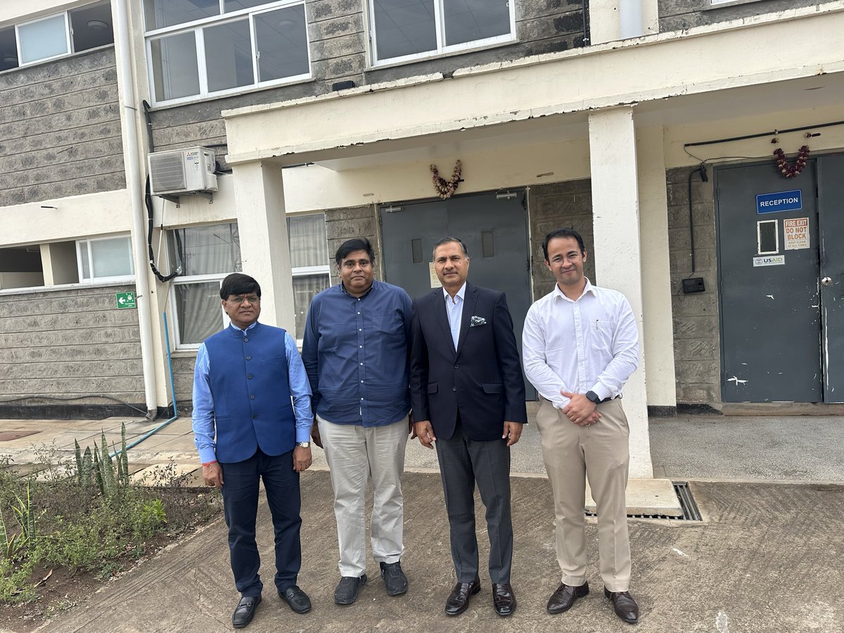High Commissioner visited the textile manufacturing facility of Best Corporation at Athi River EPZ, a strong example of 🇮🇳–🇰🇪 industrial partnership in action.

This Indian investment has created employment for over 2500 Kenyan nationals while contributing  to Kenya’s