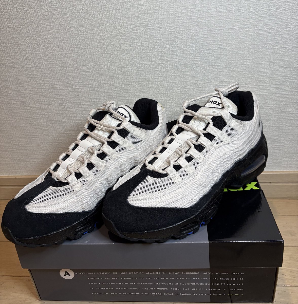 エアマックス95 Atelier👟 白って200色あるって言うけど、この白は