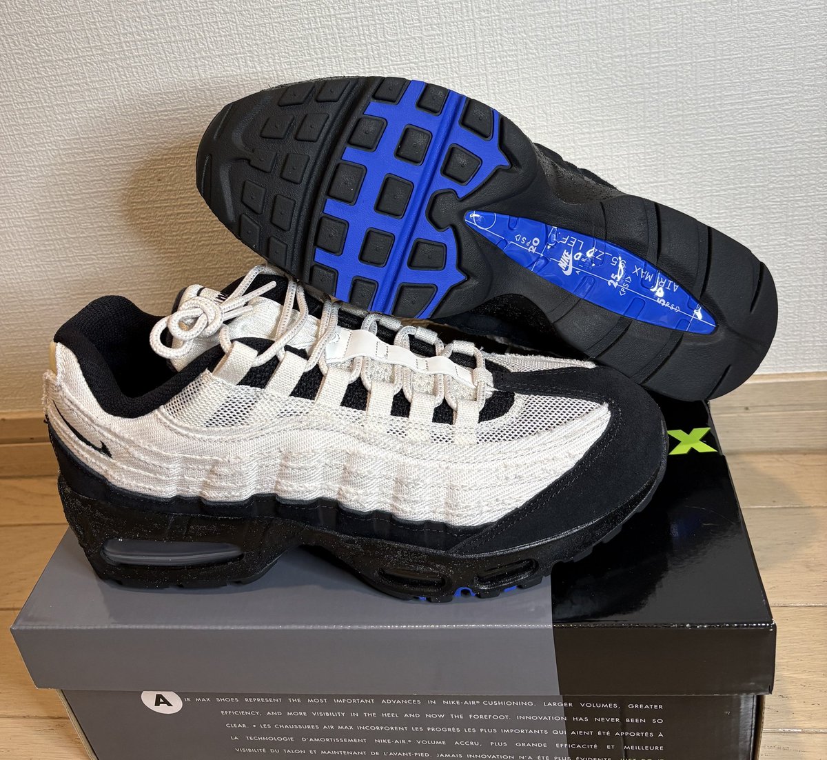 エアマックス95 Atelier👟 白って200色あるって言うけど、この白は