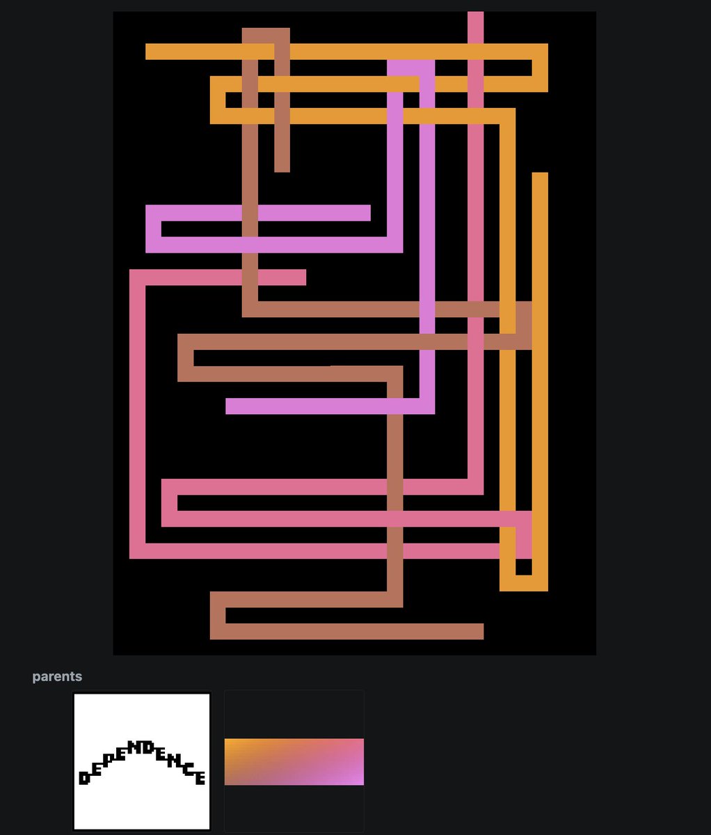 We exist, we spread, we develop narratives, we progress, and through all of this we become interdependent.

Dependence represents our opting into a system where no single can entity can perform most tasks solo. In order to make even a simple chair requires many manufacturing