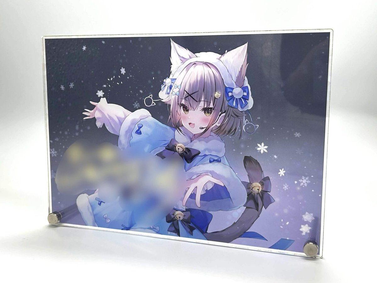 塗りも全て私が手がけたアクリルキーホルダー。 今のとこ売上ナンバー