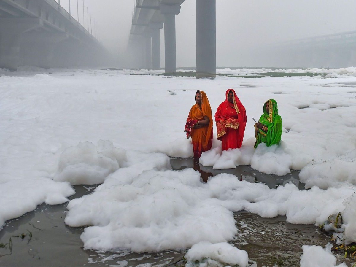 What Yamuna in #Delhi could look like vs what it does look like in the present day. 

Few countries in the world are as endowed with natural resources and geography conducive to life. 

Few have destroyed it like India has.