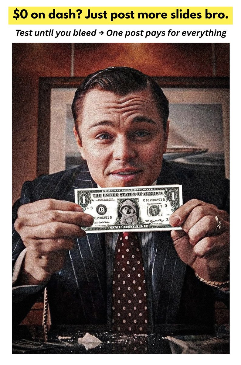 laurgrowth's tweet photo. I'm going to tell you exactly how to make your first $1,000 online

no fluff, no BS, 

just the exact steps:

-Join Glitchy (free)

-Pick a untapped offer ( higher chance of going viral )

-Buy a domain from Namecheap ($10)

-Create a landing page with AI (5 minutes)

-Make 20 TikTok slides with an angle inside AF World

-Post 3x per day for 30 days

-Add clear CTAs pointing to your landing page

that's it. that's the whole method.

I've had over 50 people follow these exact steps and make their first $1k

most do it within 60 days

the ones who don't? they quit at day 15
if you actually follow this for 60 days straight, you WILL make money

I'm giving away the complete step-by-step guide with:

-offer selection criteria
-landing page templates
-100+ content hooks
-posting schedule

comment "AFW" & RT and I'll dm it (must be following)