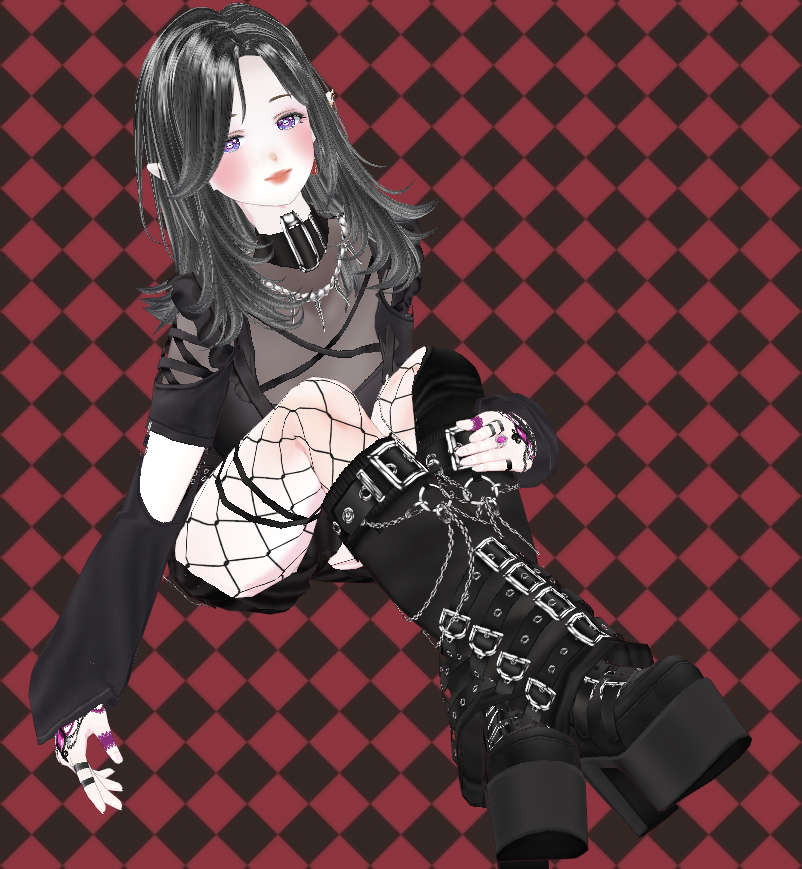 今日は、企画で #Surcen 様の髪型を頂けたのでその髪型を使って、#平塚