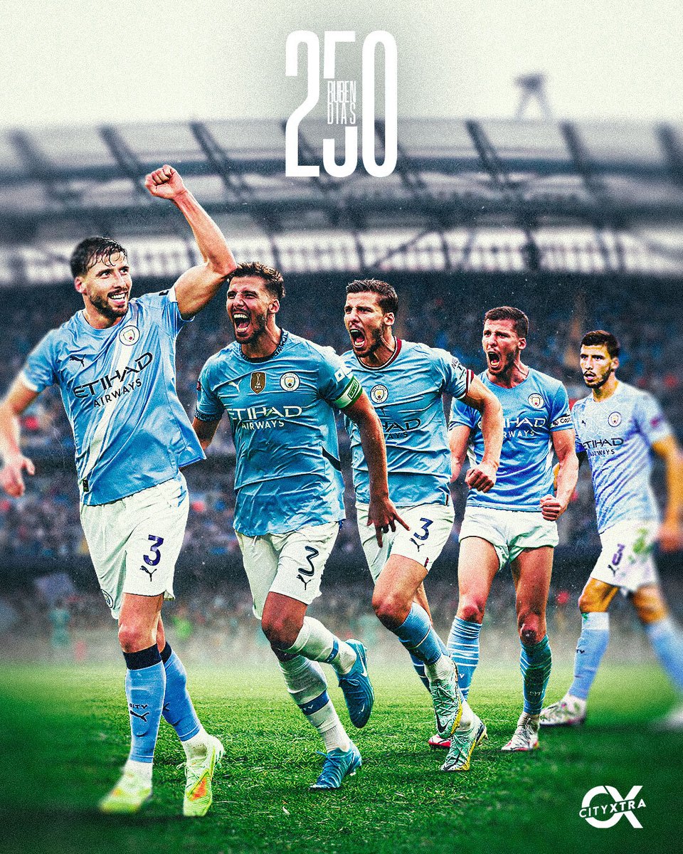 bobbythe0ne's tweet image. RT @City_Xtra: Ruben Dias is set to make his 250th #ManCity appearance tonight! 🇵🇹✅