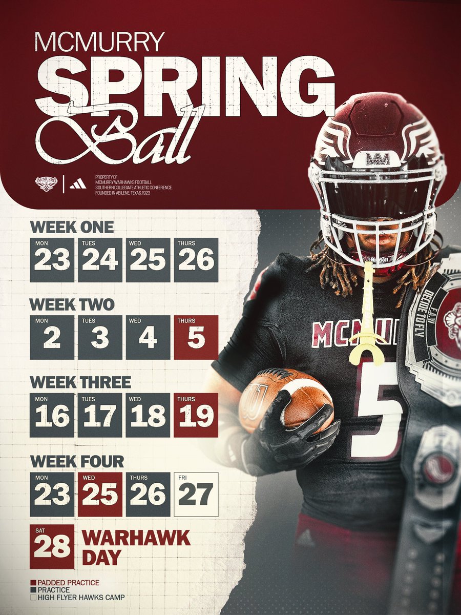 McMURRY FOOTBALL tweet media