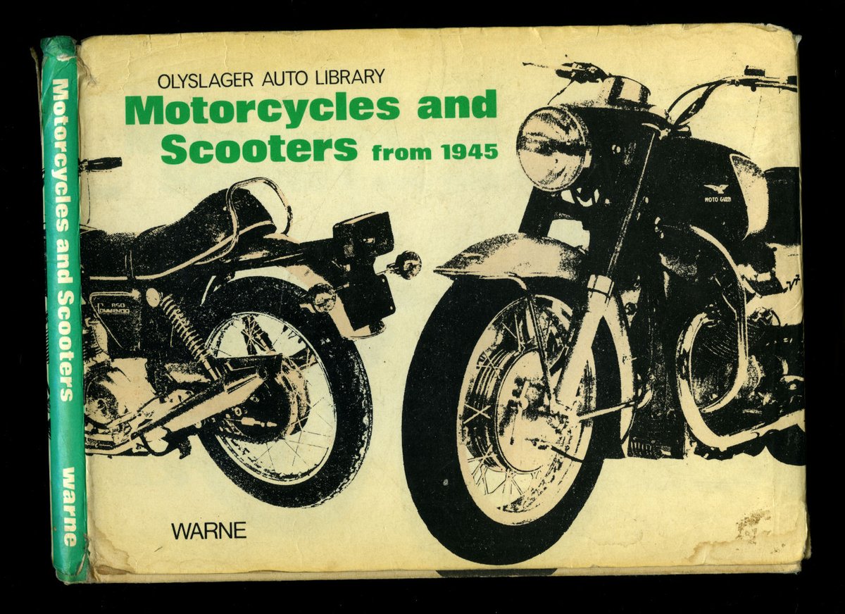 Moto_History's tweet photo. It was after 1945 that the motorcycle & scooter community grew exponentially. It was as if there were two different worlds, pre WWII & post WWII. #motorcyclehistory #allthingsmotorcycle #motorcycleenthusiast #motorcyclebooks #motorcycleenthusiasts https://t.co/ge6mPIUj4U