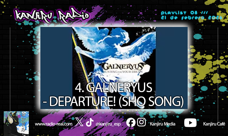 ¡You can smile again! 🏹 La voz de SHO y GALNERYUS nos llevan de viaje con el opening de Hunter x Hunter: "Departure!".
Sintoniza: radio-real.com #HunterxHunter #Anime