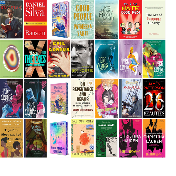 hendersonlibs's tweet photo. This week the Henderson Libraries have 133 new books and one new movie.  New items include Operation Bounce House, It's Not Her, Bookish Season 1, Keeper of Lost Children, Well Endowed, Ransom, The Sun and the Starmaker, Heir of Illusion, and Good People. https://t.co/vlItRopqqr https://t.co/9nSCZ730SK