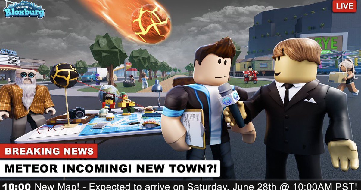 8 months ago today, the Bloxburg map revamp was announced. A week after this announcement, the new map was released and the game reached 910K CCU.