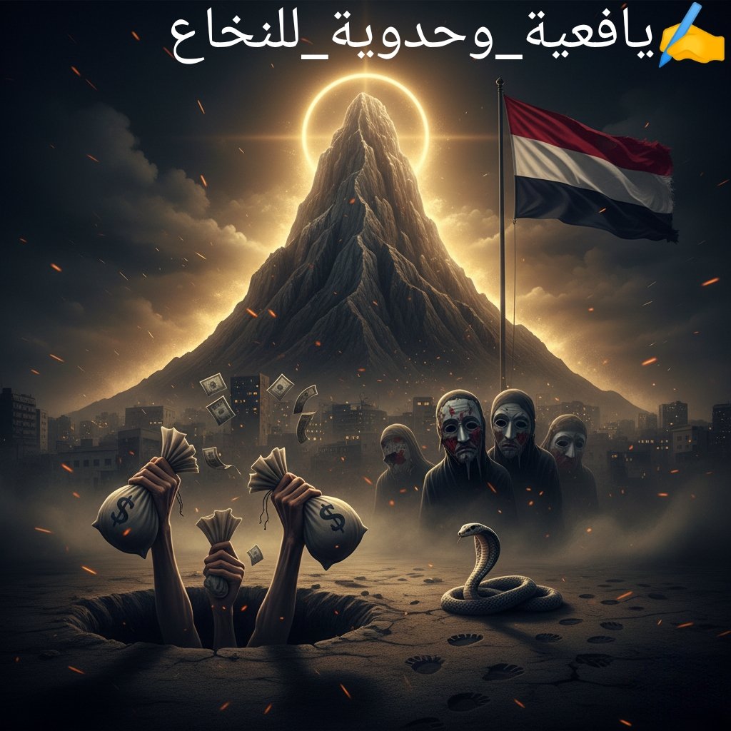 😡"سؤال للمحرضين: 
أين كانت غيرتكم حينما كنتم تنهبون المخصصات وتديرون السوق السوداء؟ 🤔

اليوم، حين جفت منابع النهب وضاعت المصالح الضيقة، تذكرتم المواطن؟!

 الحقيقة أنكم تحاولون جر الناس للفوضى لتغطية فشلكم واستعادة نفوذكم المفقود. 

🤛جحوركم ضاقت بفتنكم((أنتم تعيشون في الخفاء