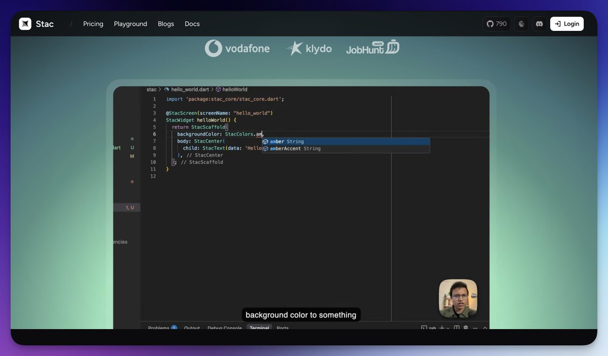 I love to see real face on a product and my friends solving real problems.

<a href="/divyanshub024/">Divyanshu Bhargava</a> and team has built stac.dev, a truly top class server driven UI platform for #Flutter.