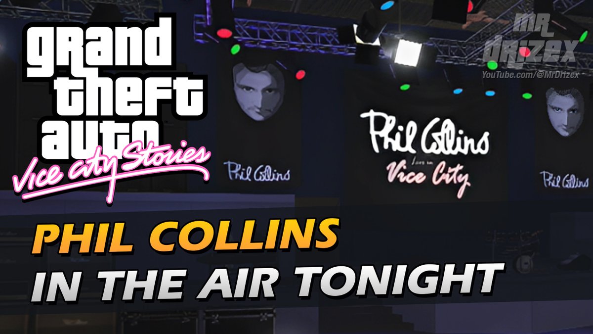 drizex's tweet photo. GTA Vice City Stories - "In The Air Tonight" - Concerto do Phil Collins - https://t.co/HchpWMRKV9 https://t.co/Hat65SZve6