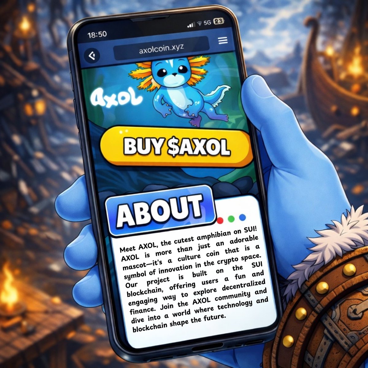 Curious about $AXOL? 🦎 We love the energy! If you want to dive deep into our vision, the official website has everything you need to know

axolcoin.xyz