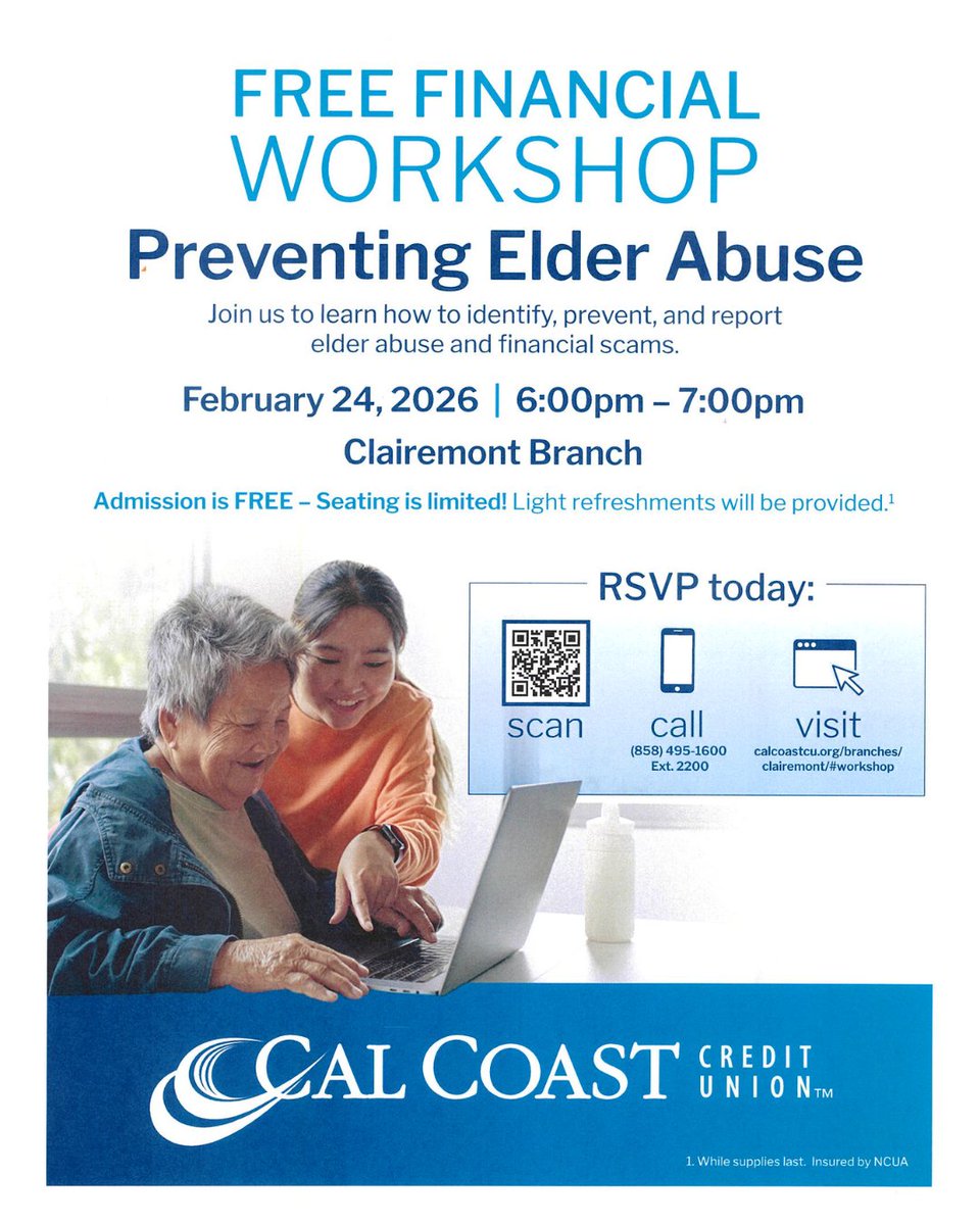 Cal Coast Credit Union tweet media