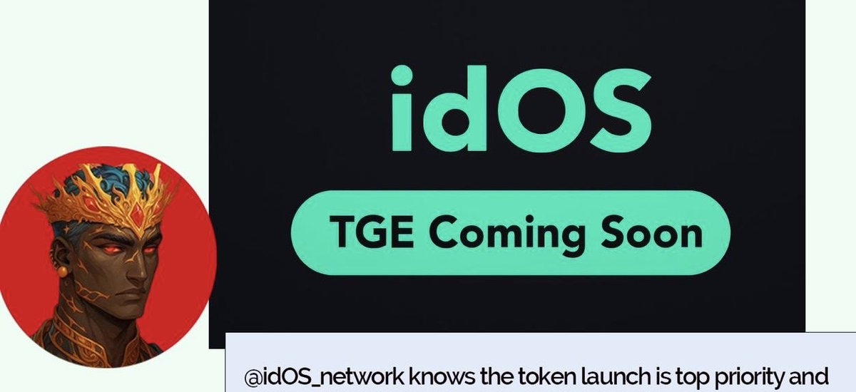 The Token Generation Event (TGE) for idOS Network is almost here. Did ...