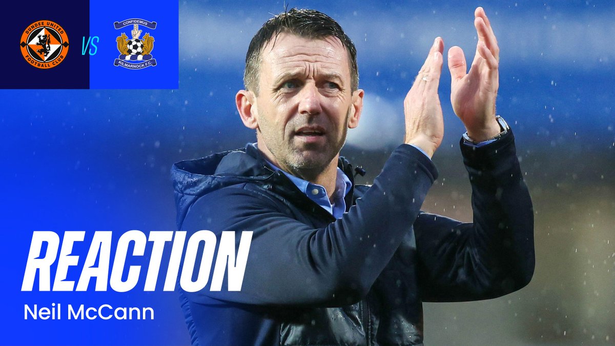 KilmarnockFC's tweet photo. Neil McCann reacts to today's match.

➡️ https://t.co/z8iqdPTxZe https://t.co/SS8AyxPspq